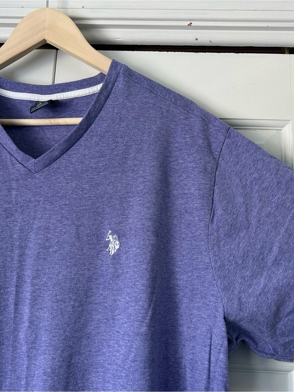 Polo Vneck Tee